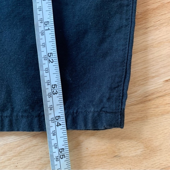 AG Adriano Goldschmeid The Darcy Tie Waste Jumpsuit cotton Linen Blend Size L - Picture 13 of 14